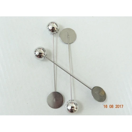 Основи за бижута метална основа за брошка