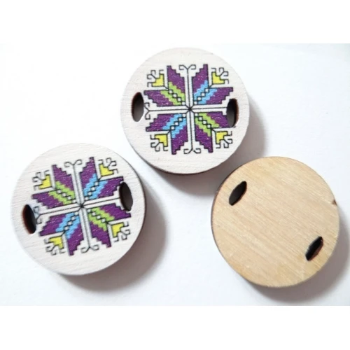 Дървени дървена плочка - шевица