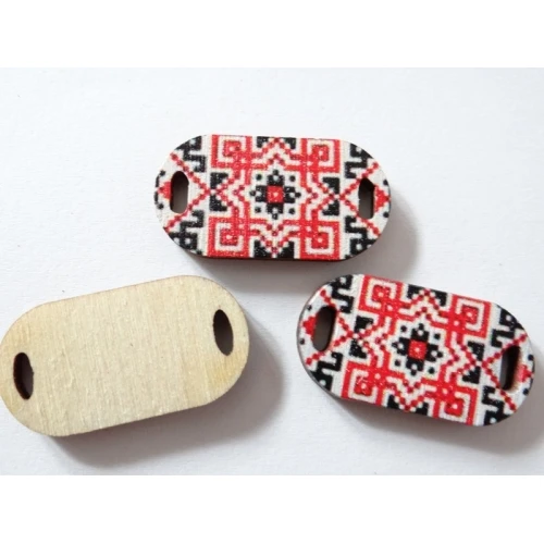 Дървени дървена плочка - шевица