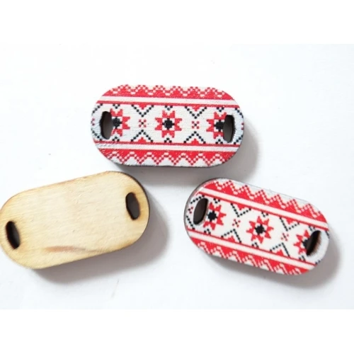 Дървени дървена плочка - шевица