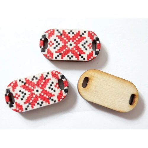 Дървени дървена плочка - шевица