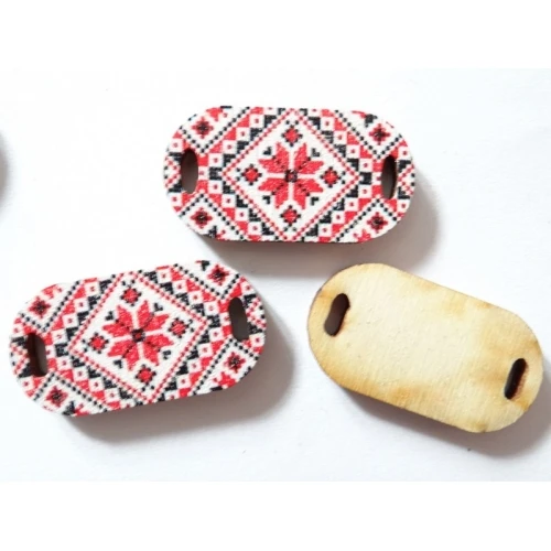 Дървени дървена плочка - шевица