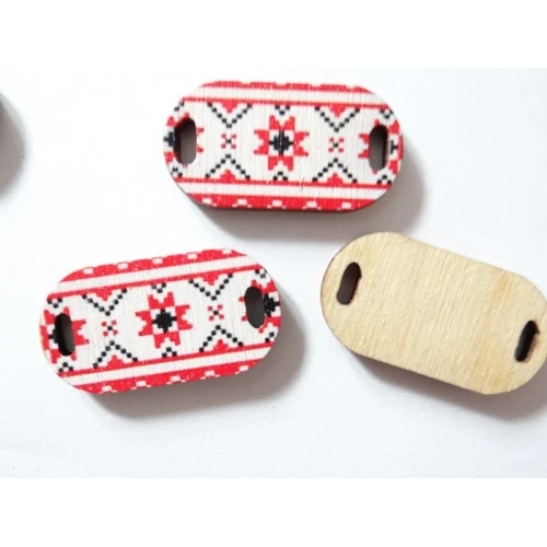 Дървени дървена плочка - шевица