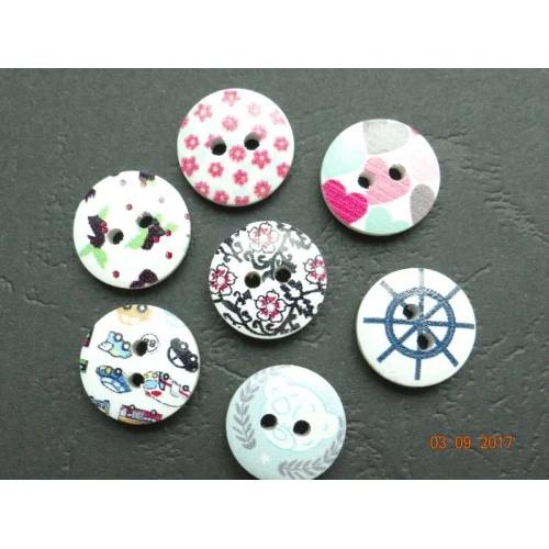 Копчета дървени копчета