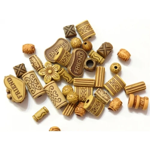 Антик пластмасови мъниста - Антик