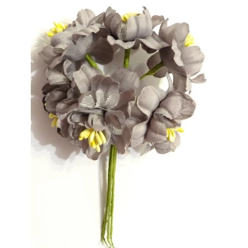 Цветя от текстил на букет текстилни цветя