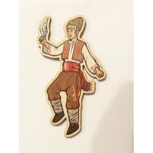 Цветни фигурки мъж в носия