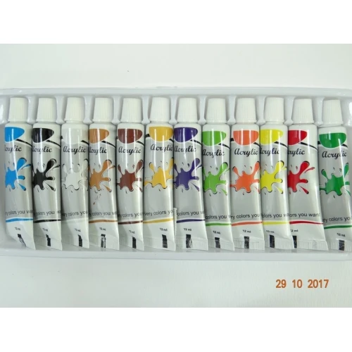 Акрилни бои гланц комплект акрилни боички