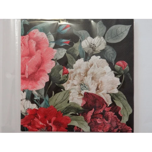 Цветя салфетки - цветя