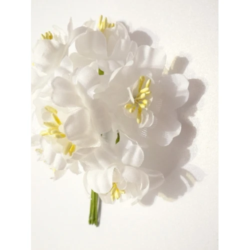 Цветя от текстил на букет текстилни цветя