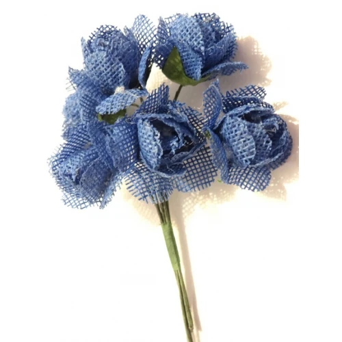 Цветя от текстил на букет текстилни рози