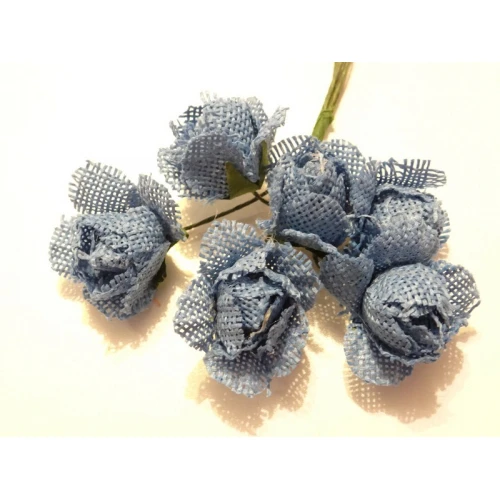 Цветя от текстил на букет текстилни рози