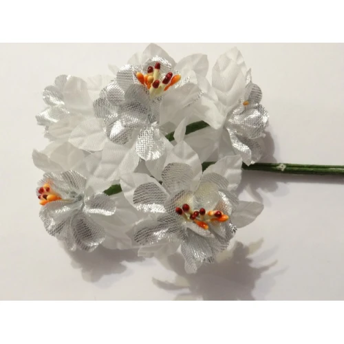 Цветя от текстил на букет текстилни цветя