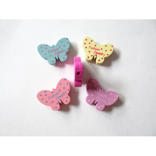 Фигурки дървени пеперудки