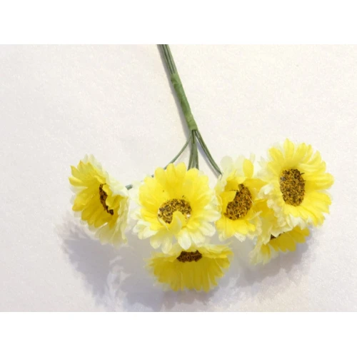 Цветя от текстил на букет текстилни цветя