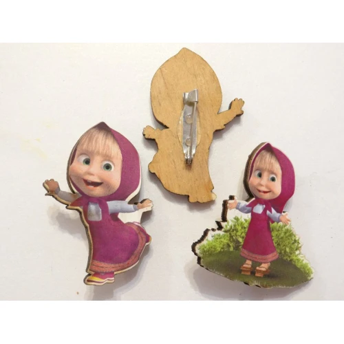 Дървени дървени фигурки