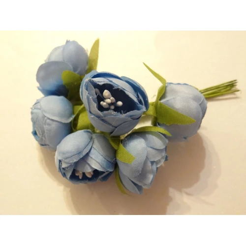 Цветя от текстил на букет текстилен божур