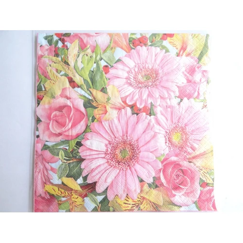 Цветя салфетки - цветя