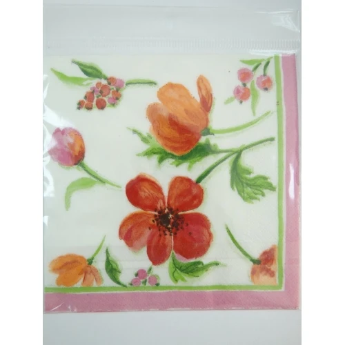 Цветя салфетки - цветя