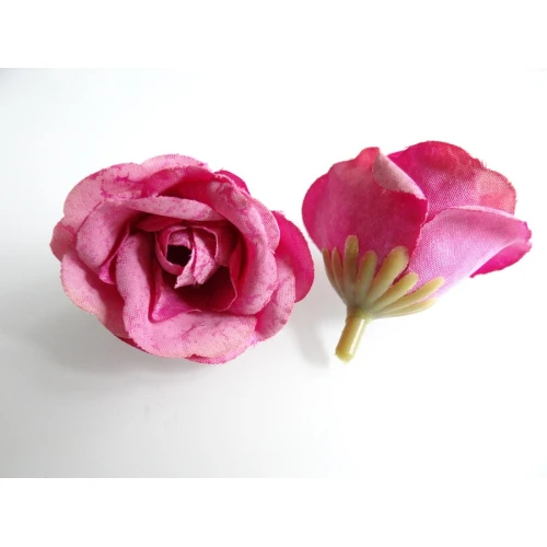 Цветя с основа за монтаж текстилна роза