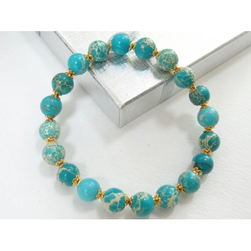 Гривни дамска гривна - полускъпоценни камъни