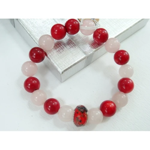 Гривни дамска гривна - полускъпоценни камъни