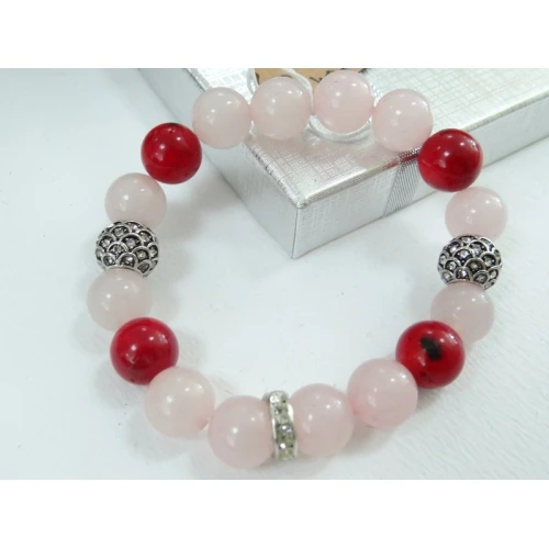 Гривни дамска гривна - полускъпоценни камъни