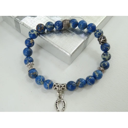 Гривни дамска гривна - полускъпоценни камъни