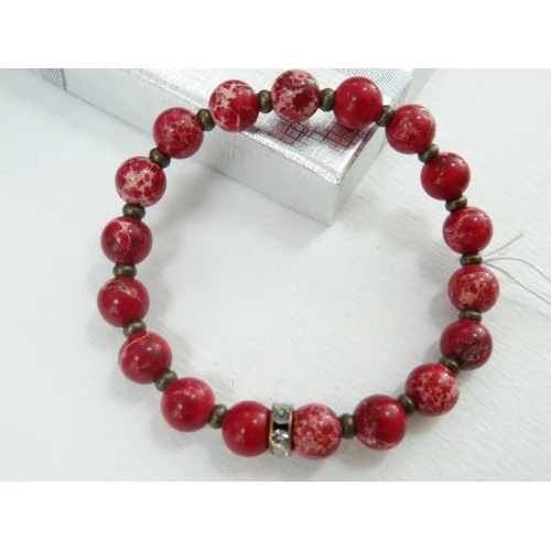 Гривни дамска гривна - полускъпоценни камъни