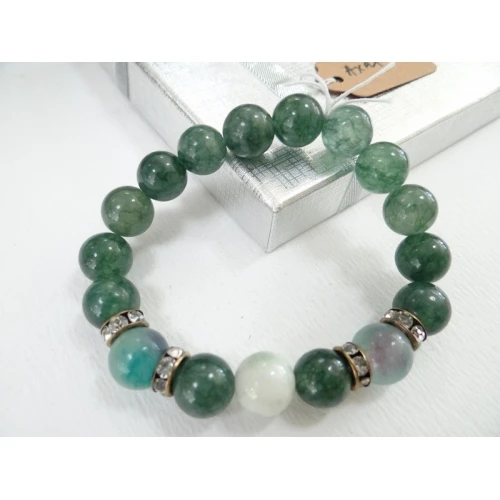 Гривни дамска гривна - полускъпоценни камъни