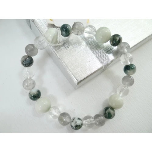 Гривни дамска гривна - полускъпоценни камъни