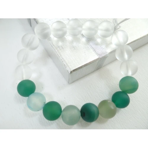 Гривни дамска гривна - полускъпоценни камъни