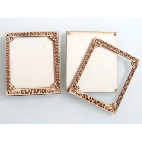 Дървени дървена рамка