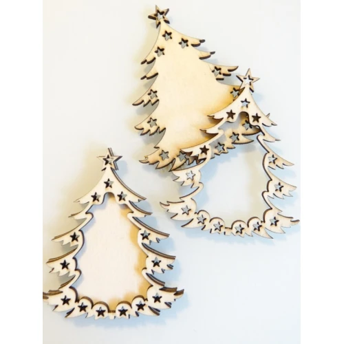 Коледни дървена елха