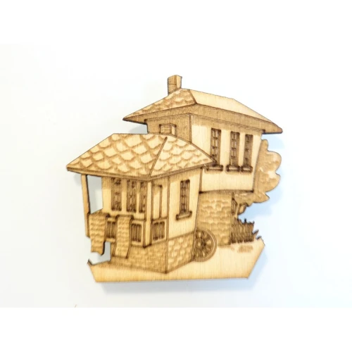 Фигурки дървена къща