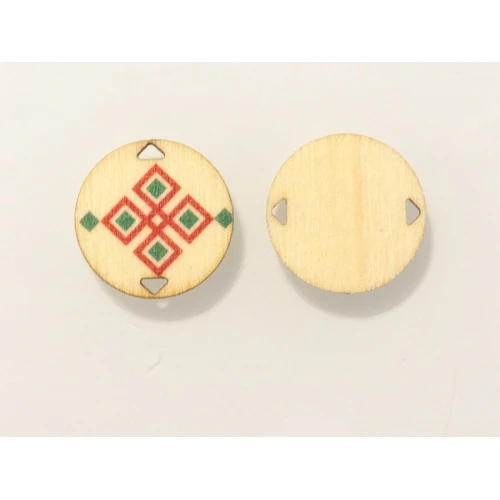 Дървени дървена плочка - шевица