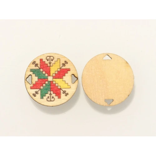 Дървени дървена плочка - шевица