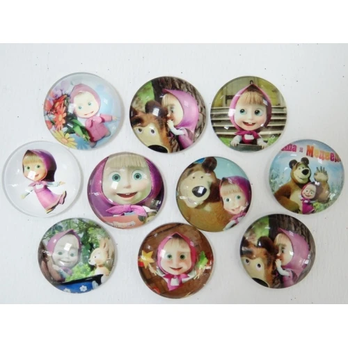 Кабошони стъклен кабошон