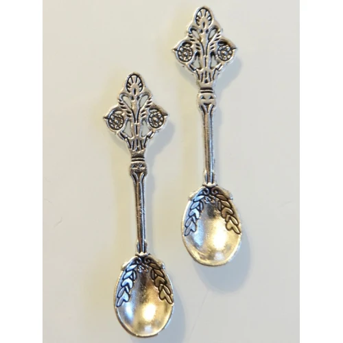 Висулки метална лъжичка