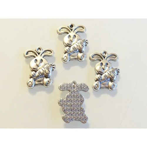 Висулки метално зайче