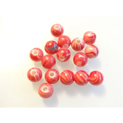 Многоцветни пластмасови мъниста