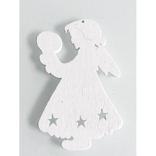 Коледни дървено ангелче