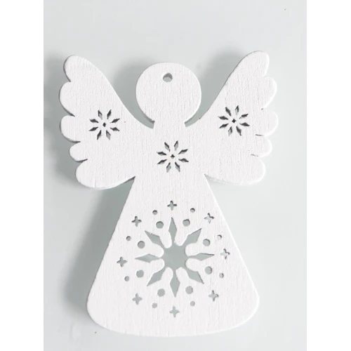 Коледни дървено ангелче