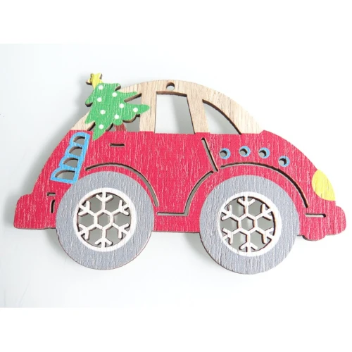 Коледни дървена фигурка - Коледна