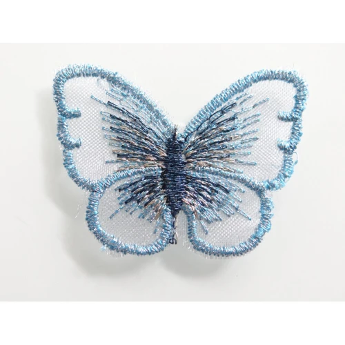 Фигурки за декорация текстилни пеперудки