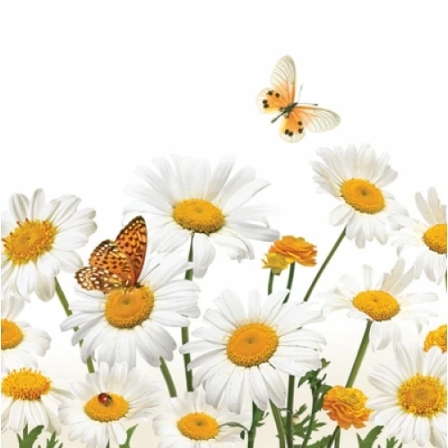 Цветя салфетки - цветя