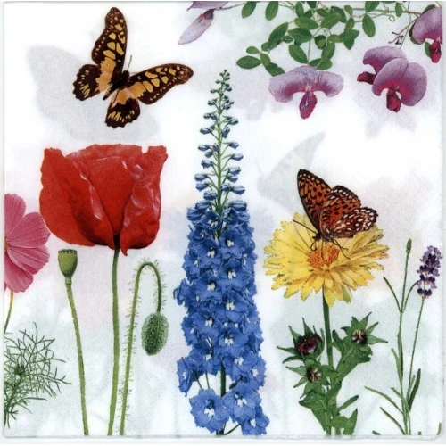 Цветя салфетки - цветя