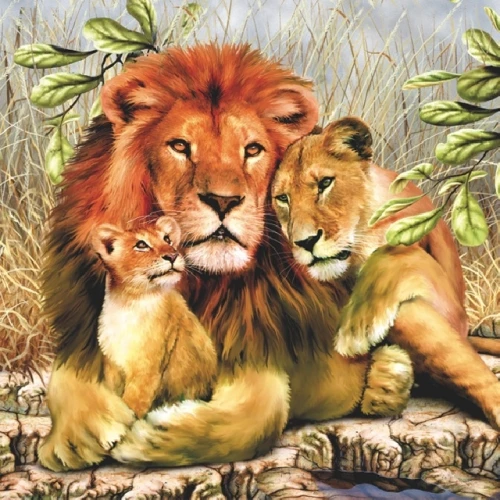 Животни салфетки - животни