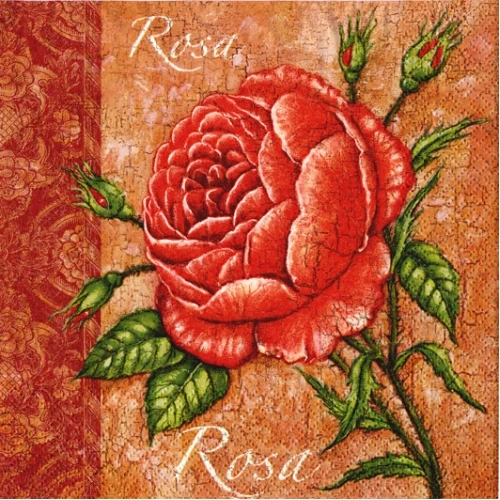 Цветя салфетки - цветя