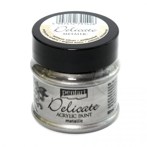 Бои металик акрилна боя Delicate